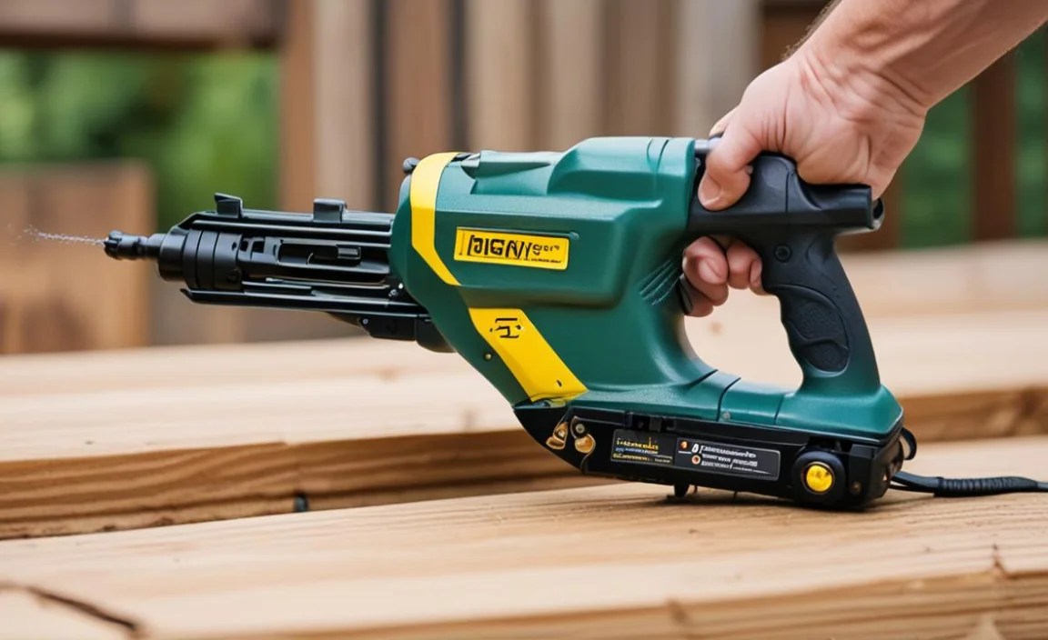 Why Use a Nail Gun for Decking?