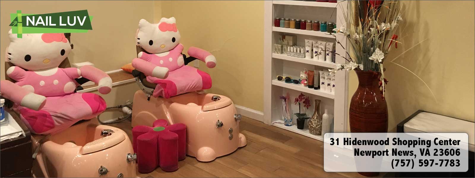 Nail Salon and Spa in Hidenwood Newport News, VA.