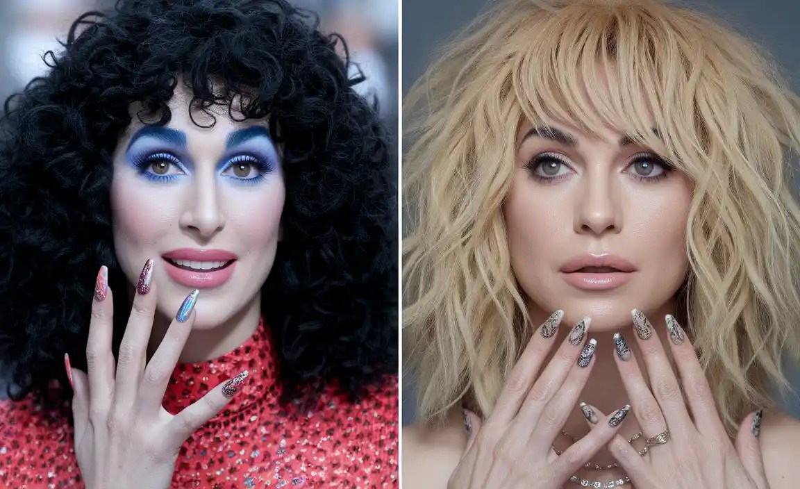 Influential 70s Celebrities and Their Nail Styles