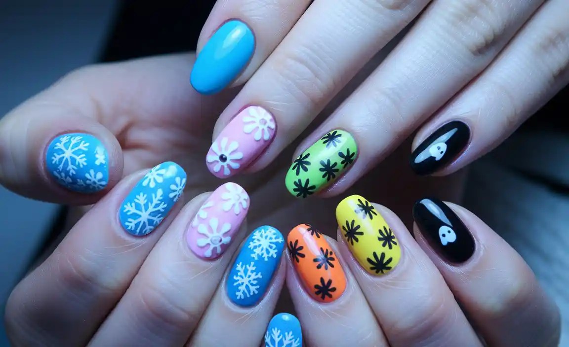 Seasonal and Holiday 777 Nail Design Ideas