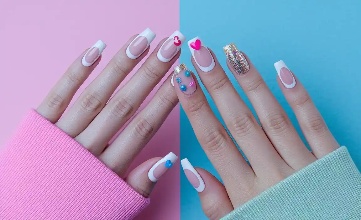 What Are 3D French Tip Nails