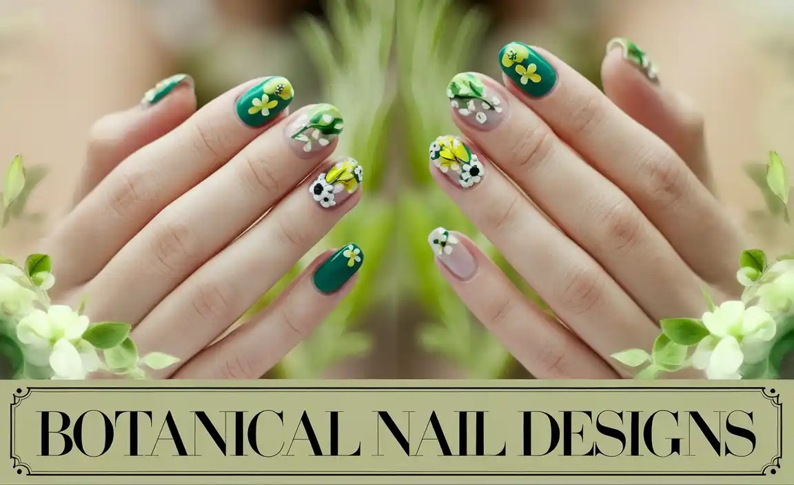 Botanical Nail Designs