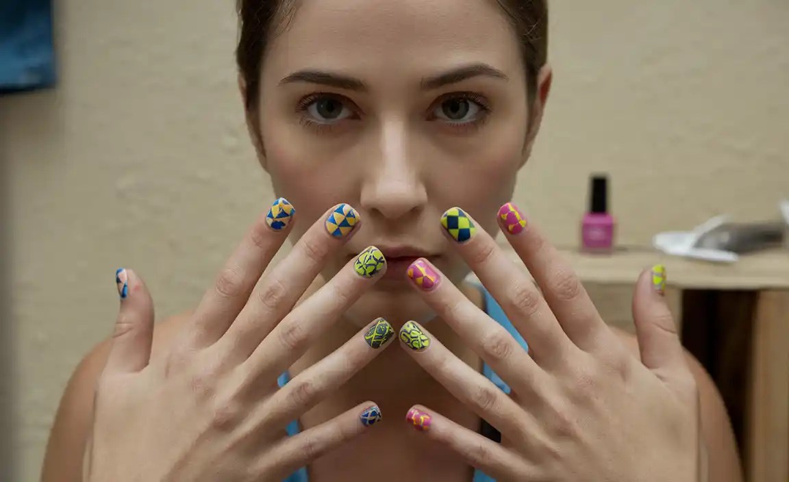 Creative Border Nail Designs To Try This Season