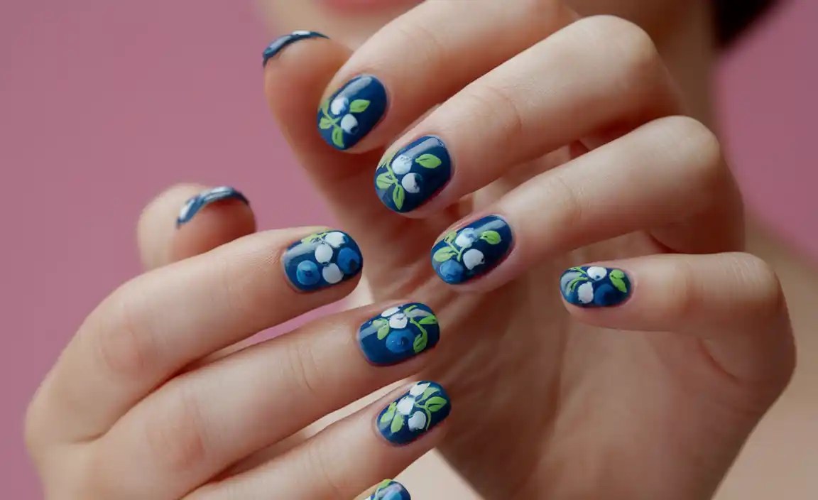 Stunning Blueberry Nail Designs For Every Occasion