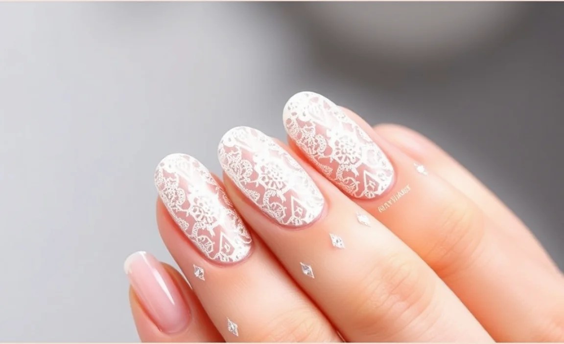 Beginner-Friendly Lace Pattern Nail Design Techniques