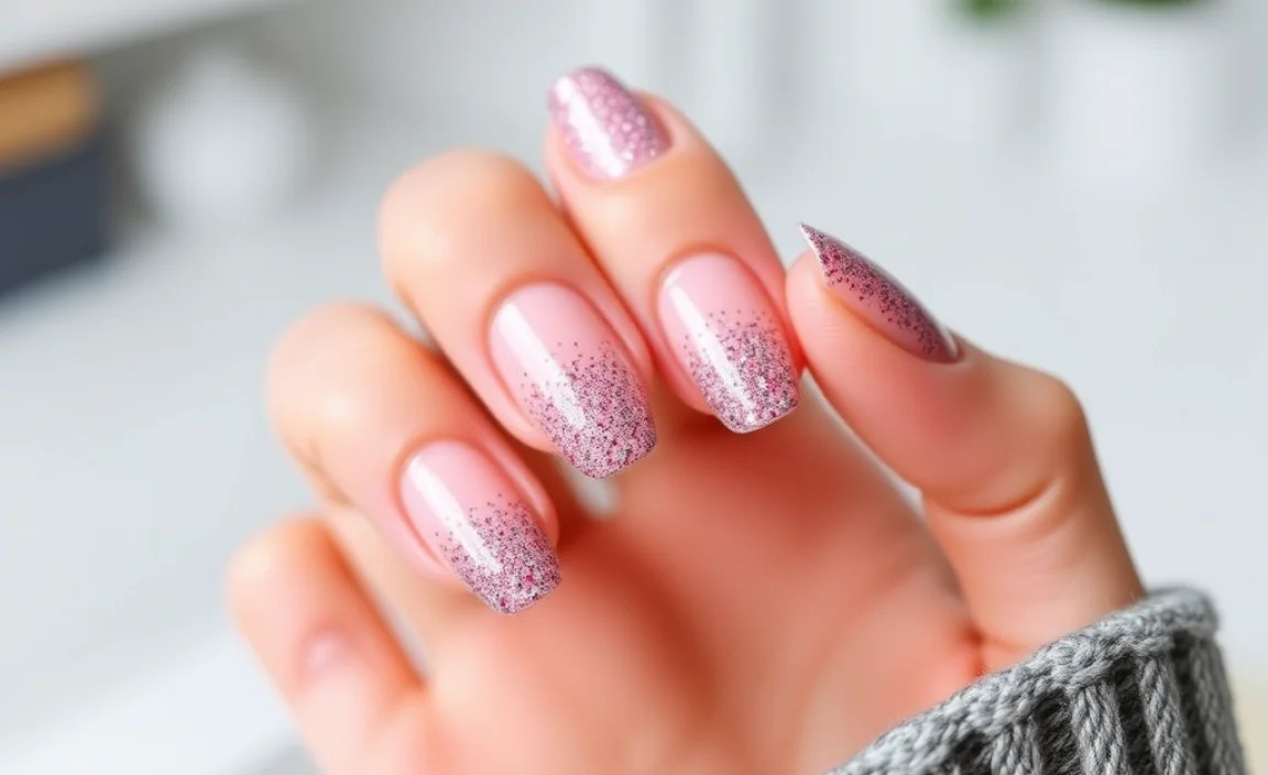 Comparing Glitter Application Methods