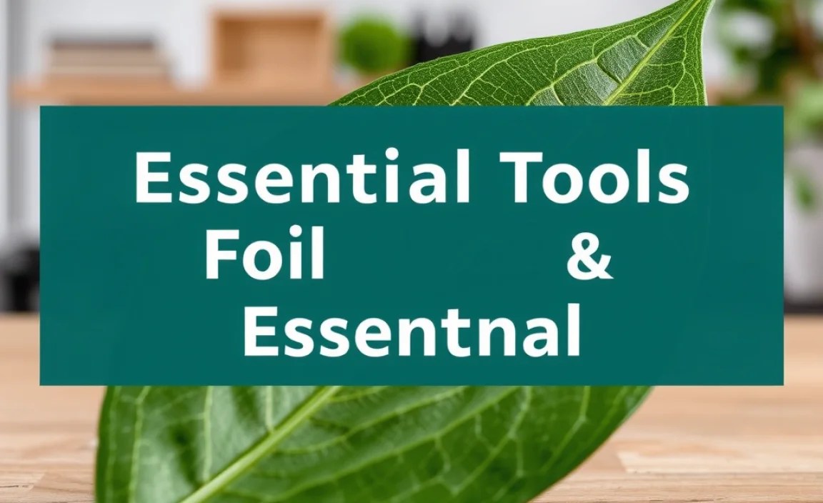 Essential Tools and Materials