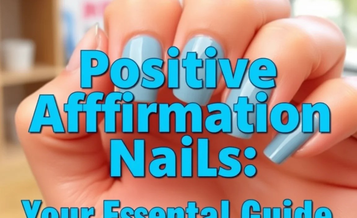 Positive Affirmation Nails: Your Essential Guide