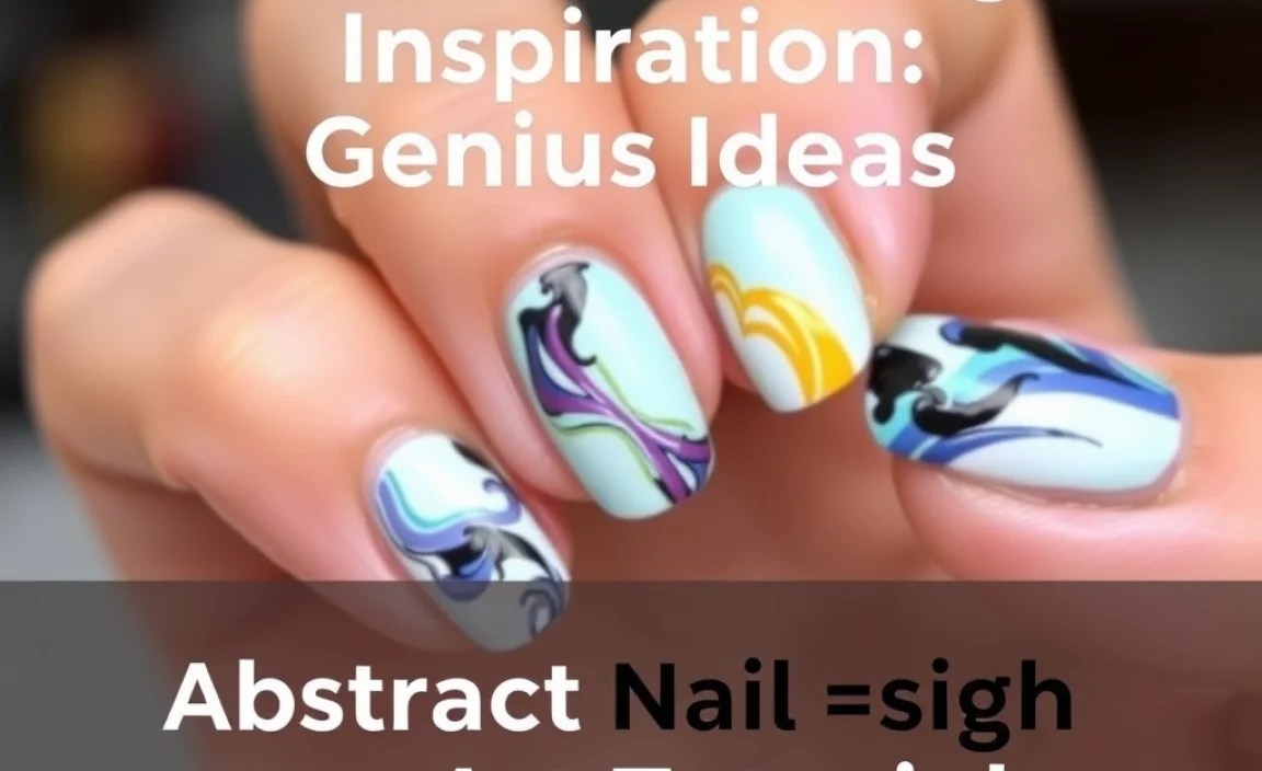 Step-by-Step Abstract Nail Art Tutorials