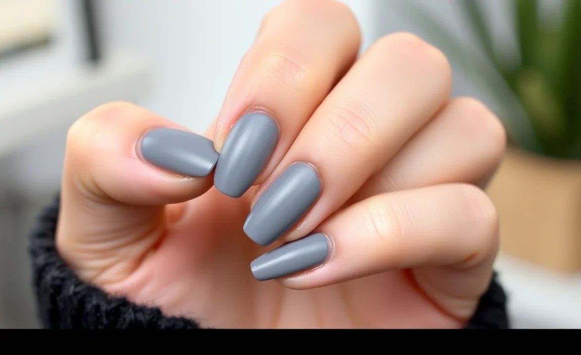 Step-by-Step Guide: Creating the Basic Matte Gray with Gloss Stripes