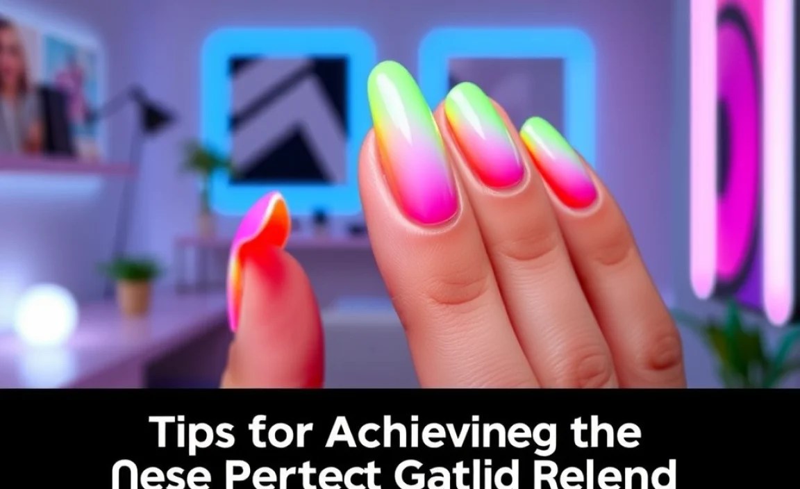 Tips for Achieving the Perfect Gradient Blend