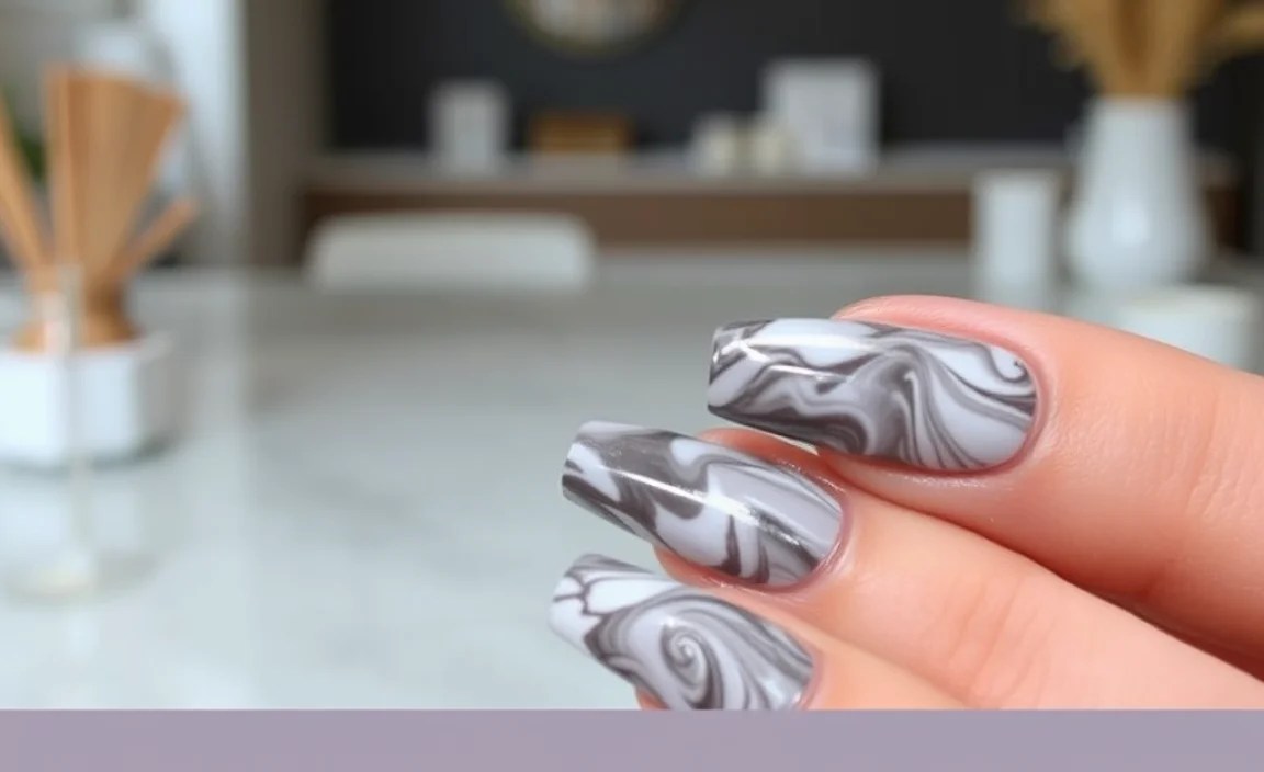 Tips for Perfect Marble Nails