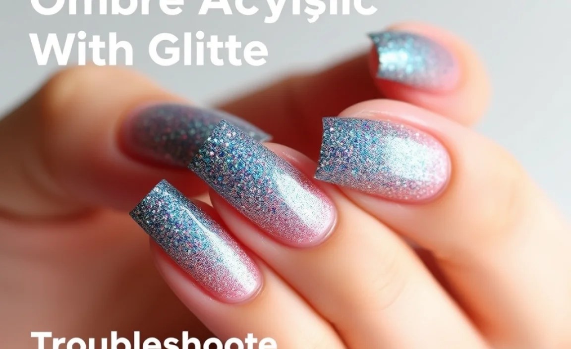 Troubleshooting Common Glitter Ombre Issues
