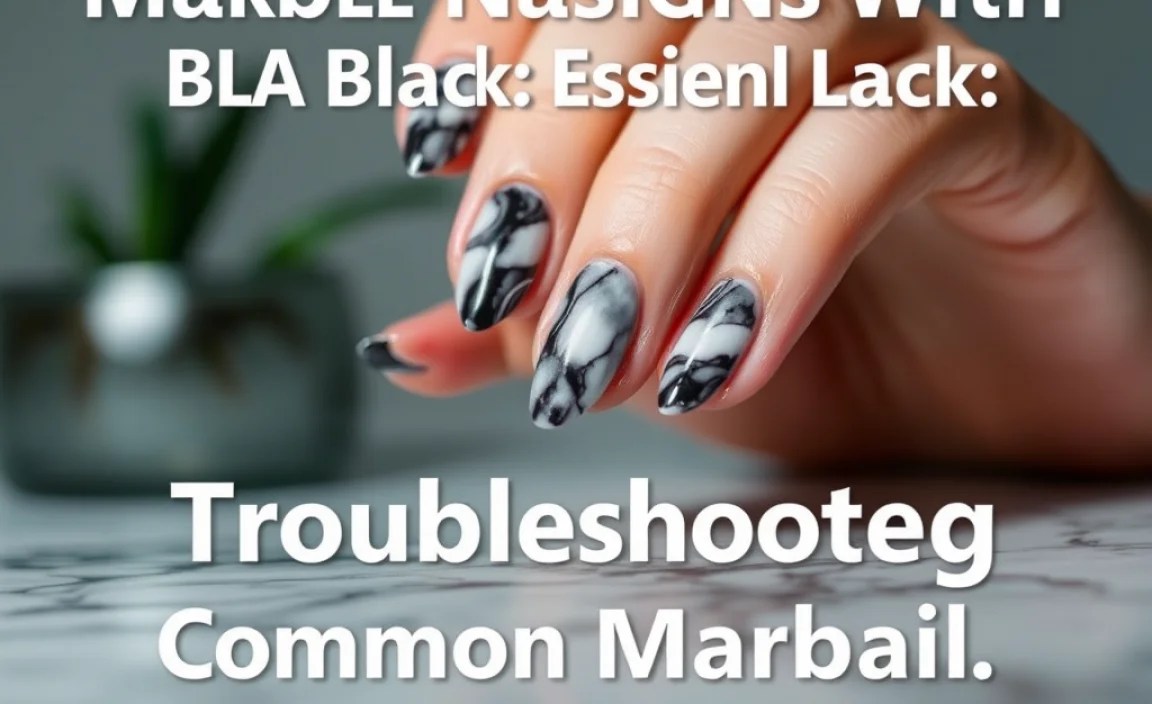 Troubleshooting Common Marble Nail Issues