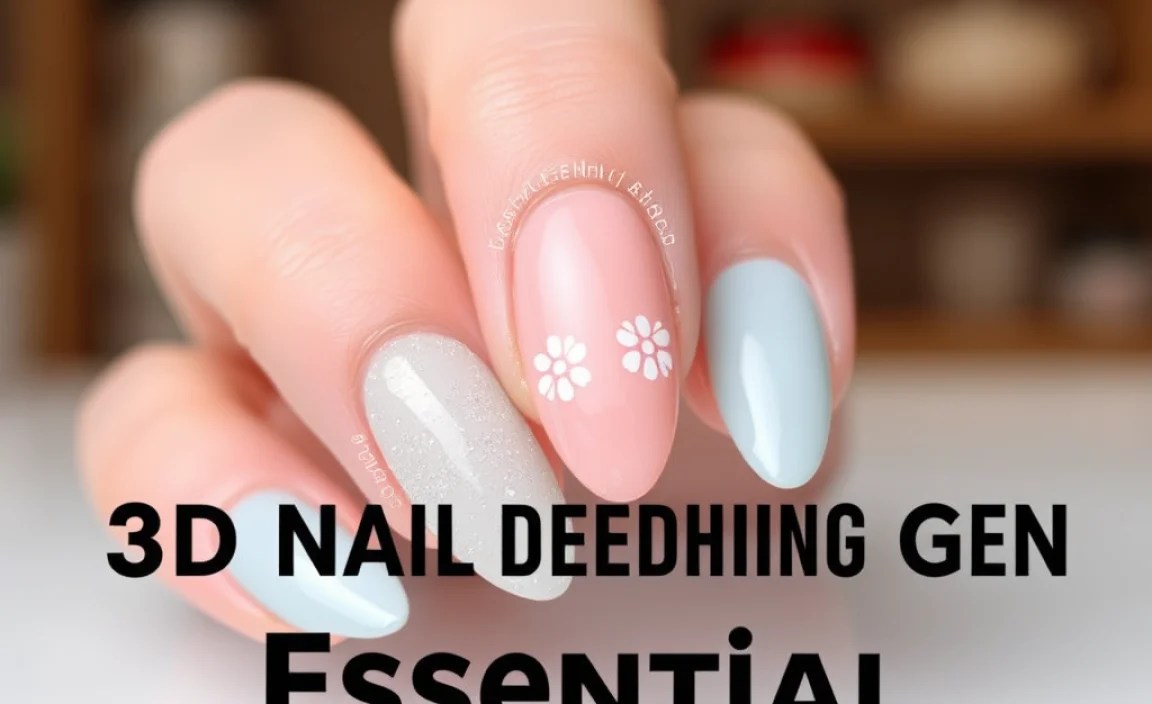 3D Nail Design Using Builder Gel: Essential Techniques
