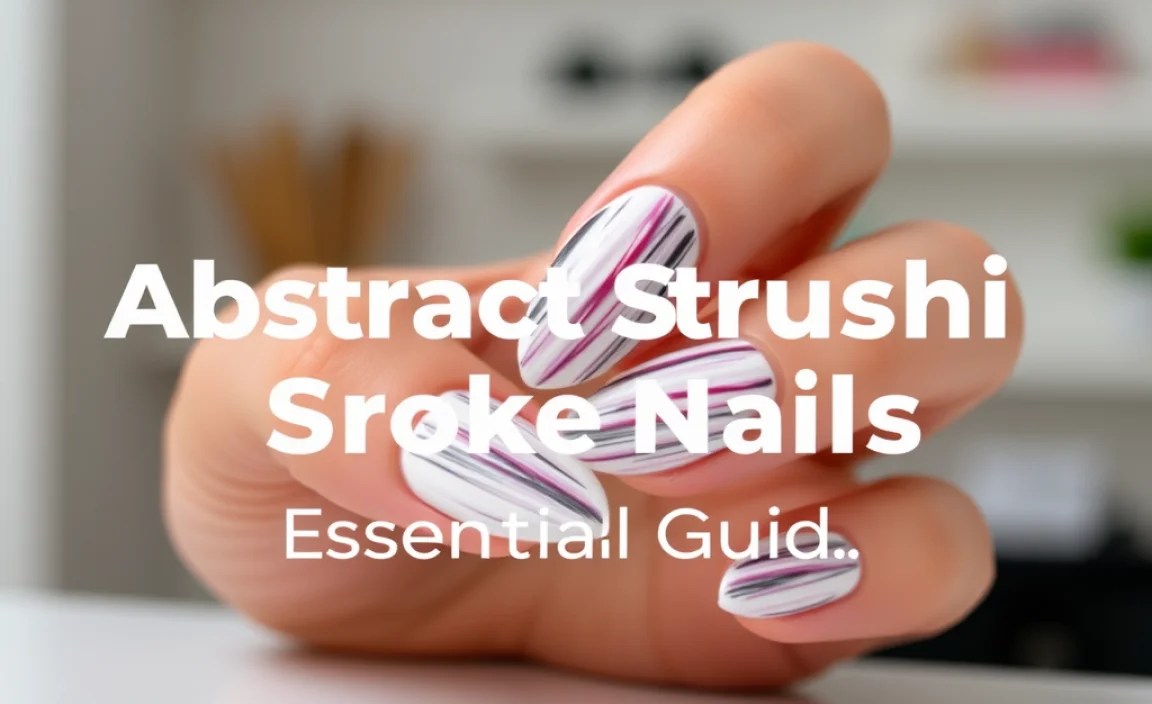 Abstract Brush Stroke Nails: Essential Guide