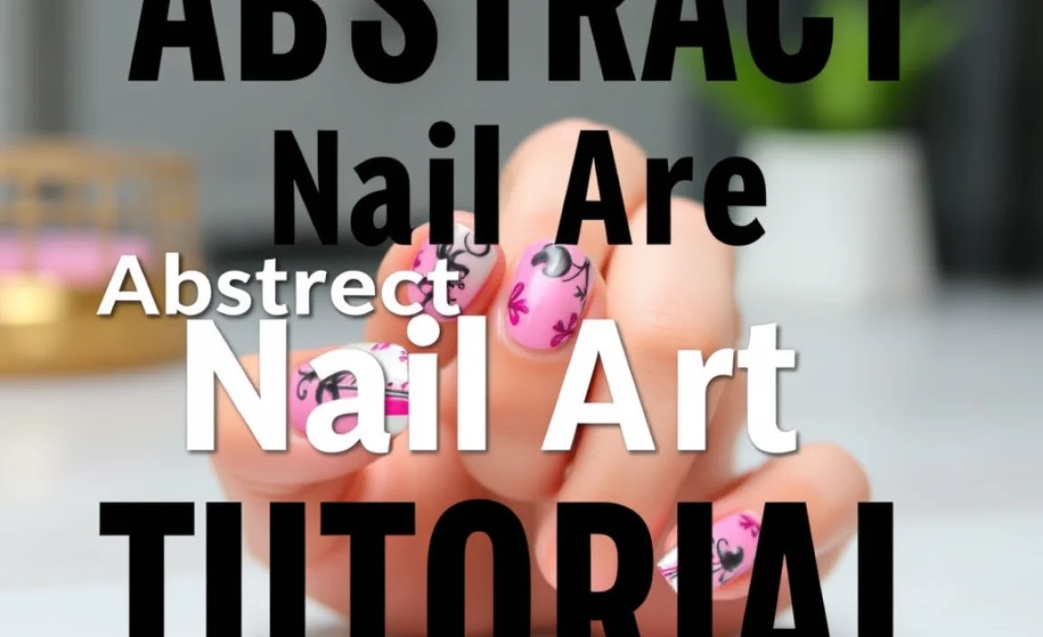 Abstract Shape Nail Art Tutorial: Essential Guide