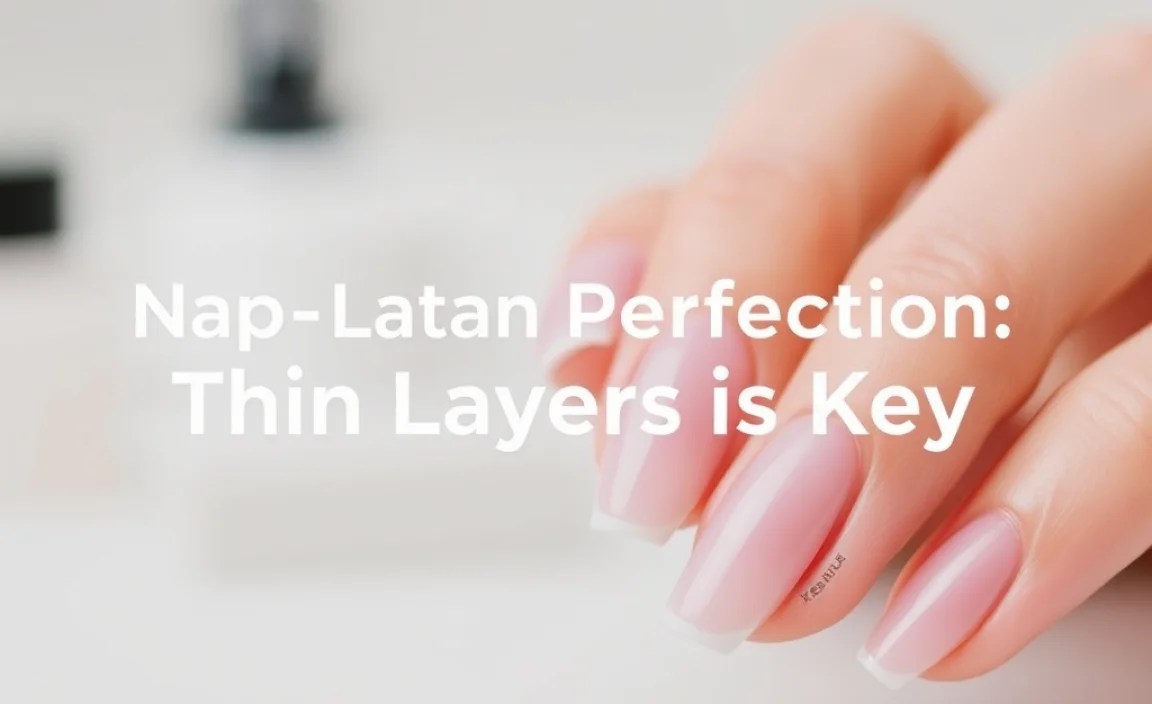 Application Perfection: Thin Layers are Key