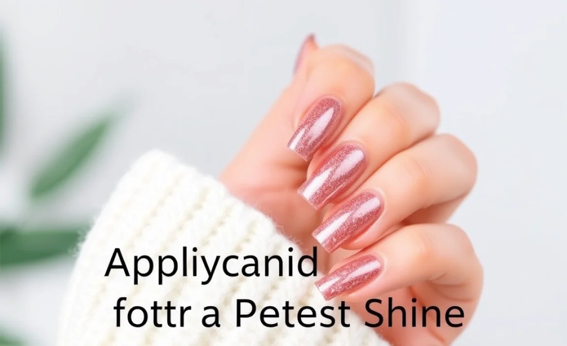 Application Techniques for a Perfect Shine