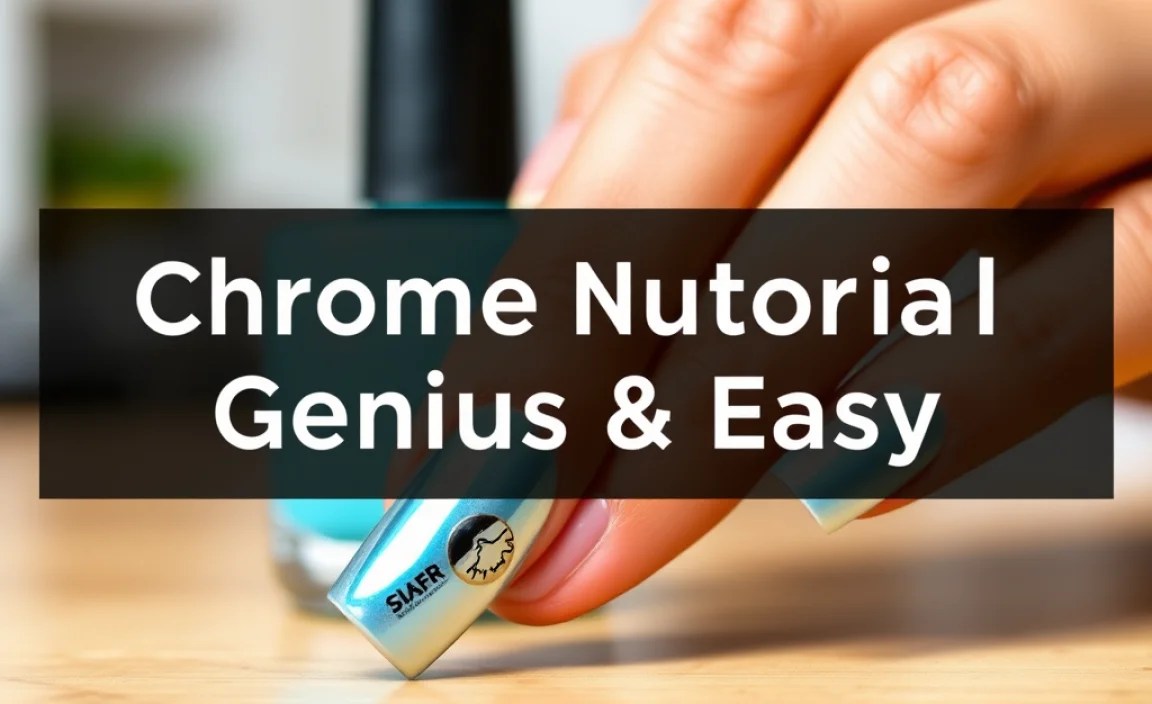 Chrome Nail Design Tutorial: Genius & Easy