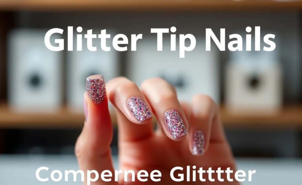 Comparing Glitter Application Methods