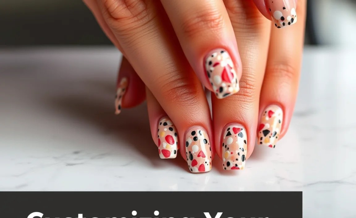 Customizing Your Terrazzo Nails