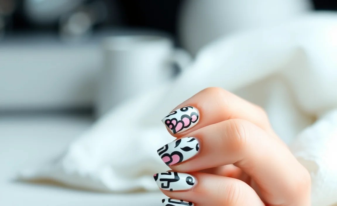 Cute Nail Design Ideas Using Simple Patterns