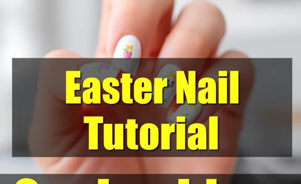 Easter Nail Design Tutorial: Genius Ideas