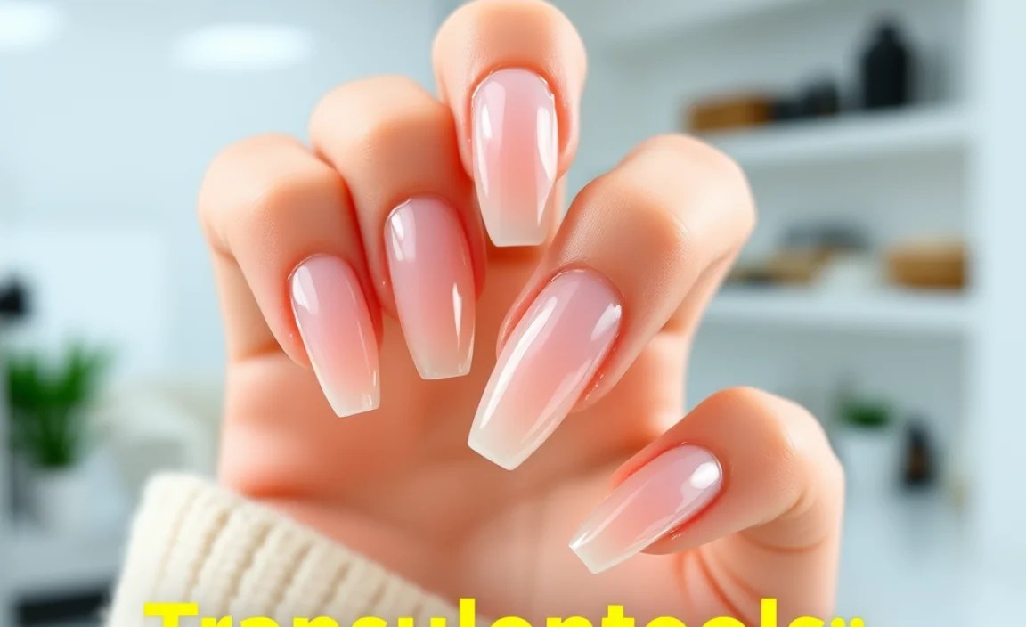 Essential Tools for Translucent Nails Design