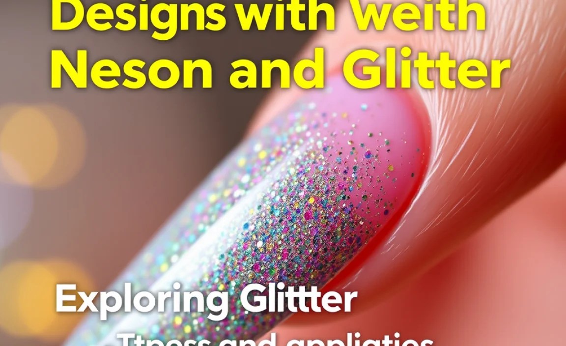 Exploring Glitter: Types and Application Techniques