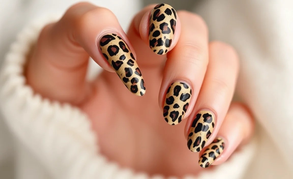 Exploring Leopard Print Nail Design Variations