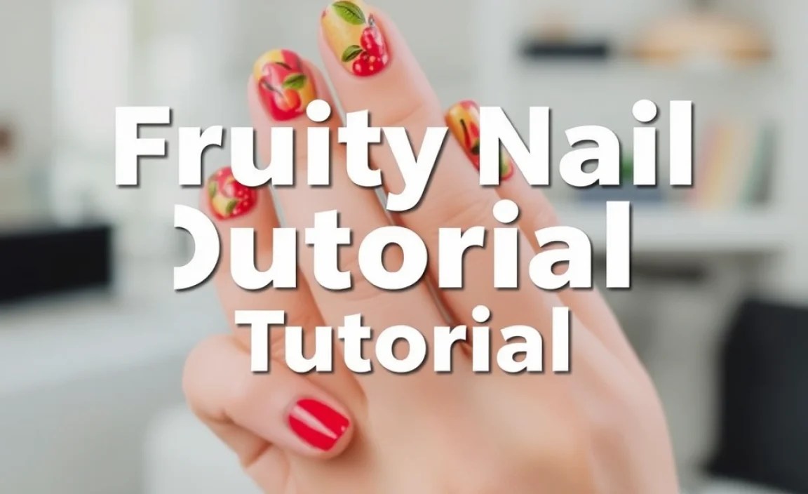 Fruity Nail Design Tutorial: Your Essential Guide