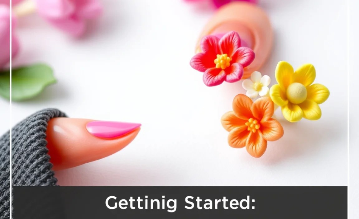 Getting Started: Basic Acrylic Flower Techniques