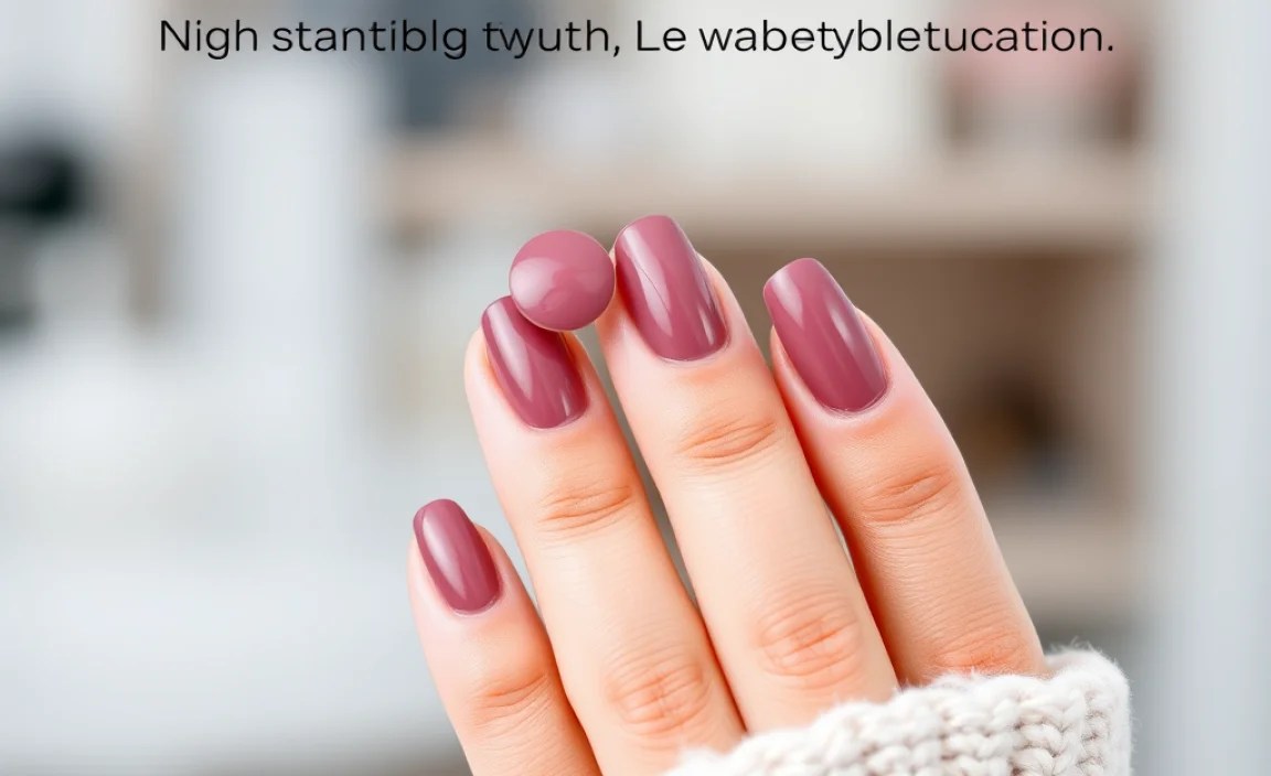 Getting Started: Basic Mauve Manicure Steps