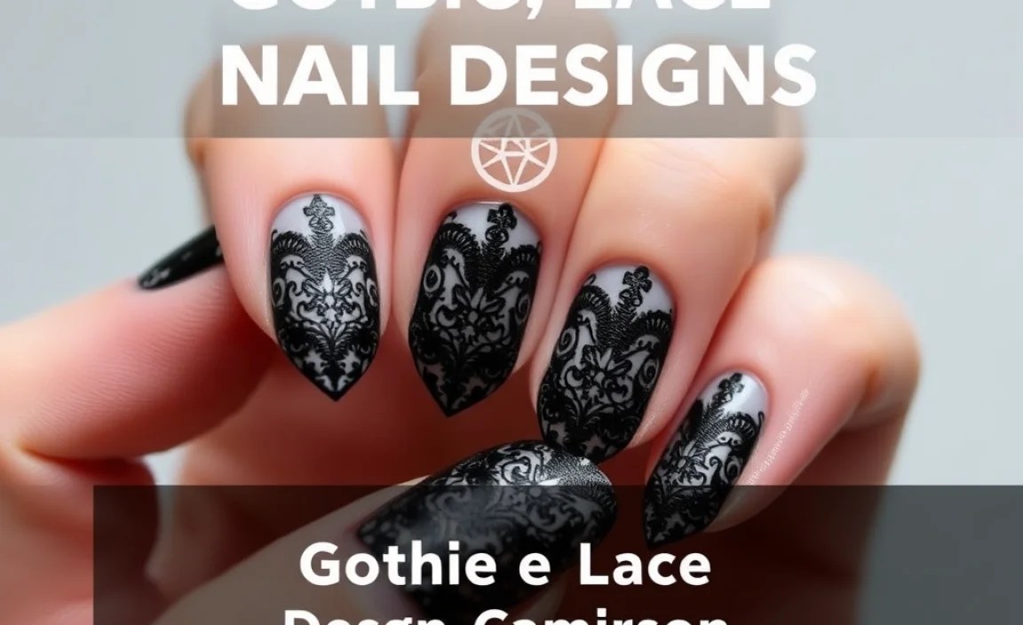 Gothic Lace Design Comparison