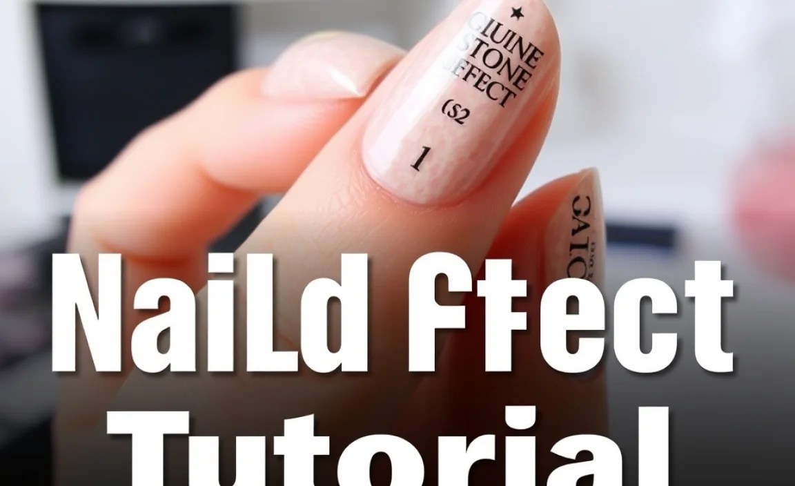 Liquid Stone Nail Effect Tutorial: Essential Guide