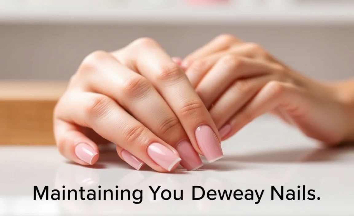 Maintaining Your Dewy Nails