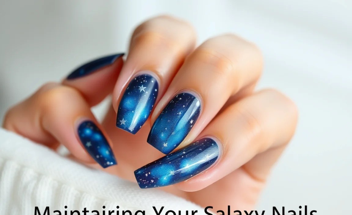 Maintaining Your Galaxy Nails
