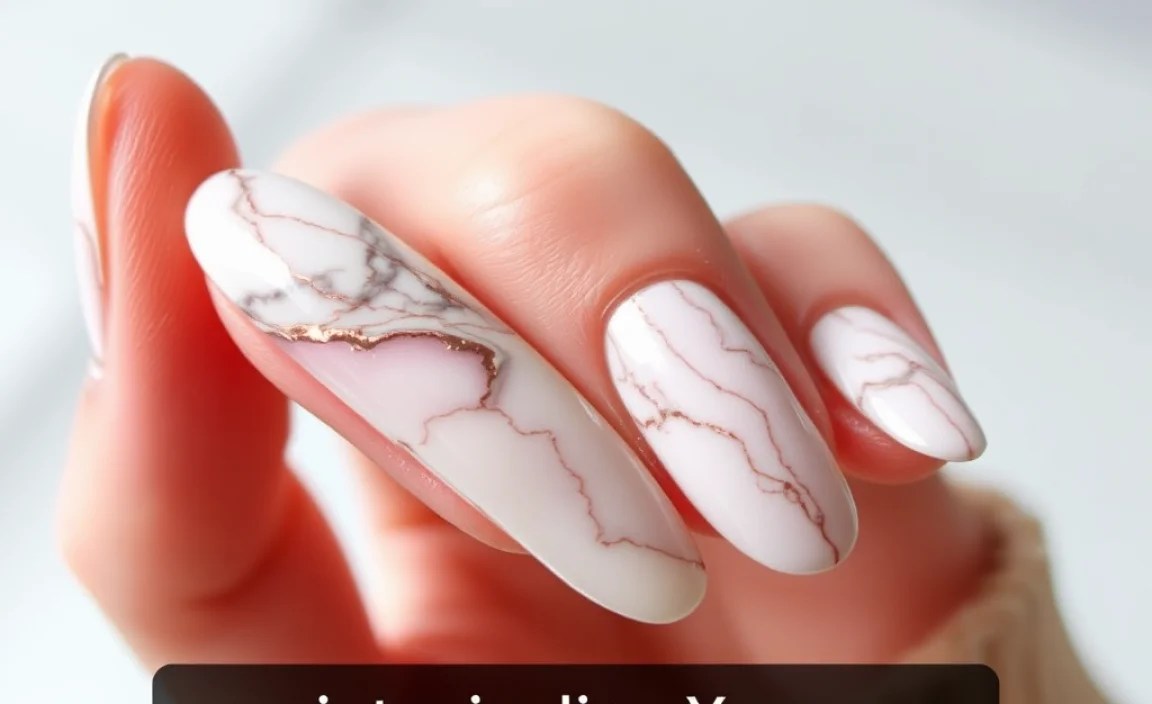 Maintaining Your Marble Nails