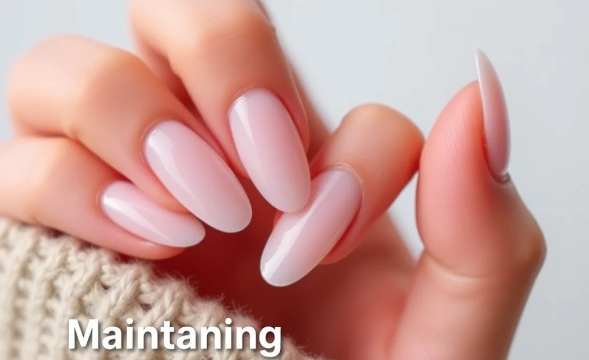 Maintaining Your Oval Nails