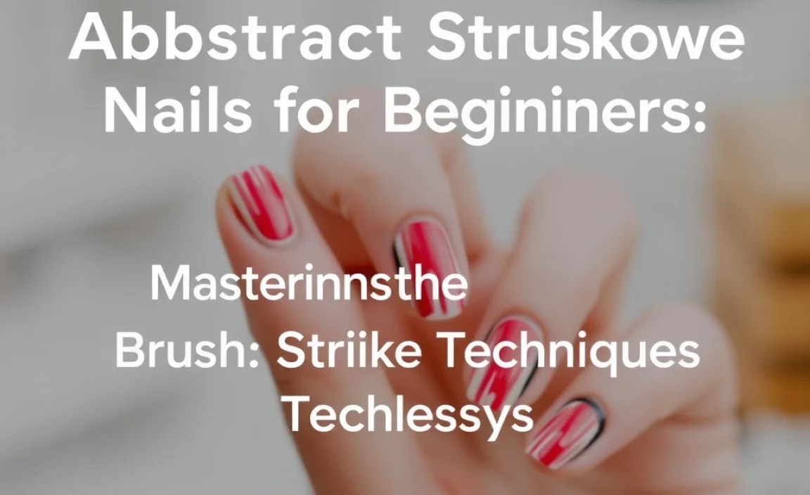 Mastering the Abstract Brush Stroke Techniques