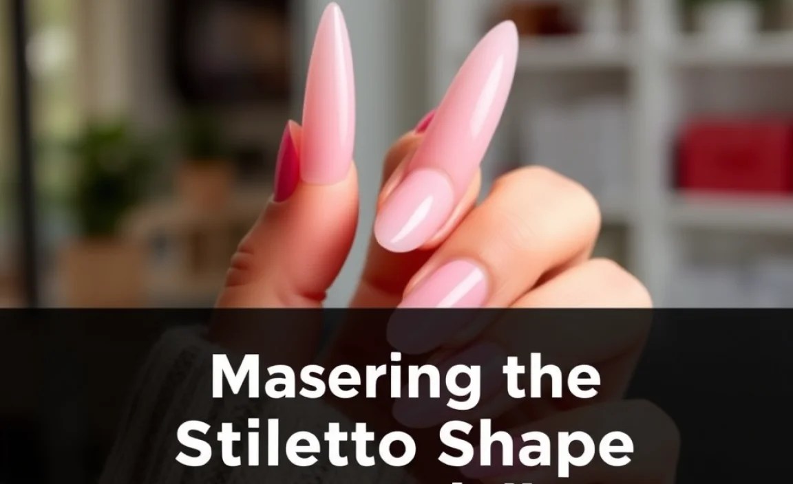 Mastering the Stiletto Shape