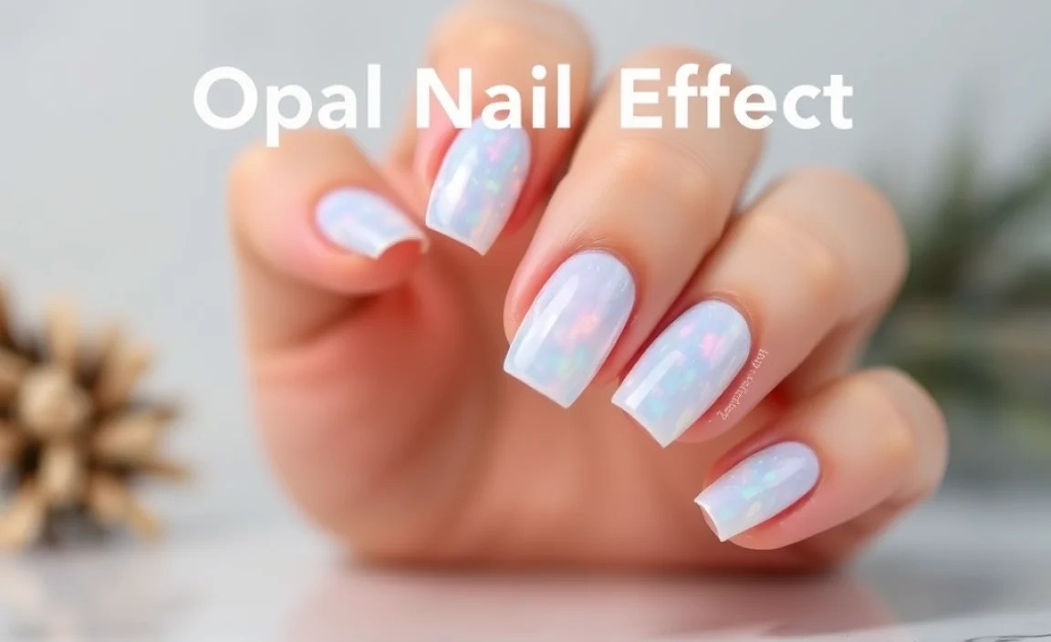 Opal Nail Art Effect Tutorial: Step-by-Step