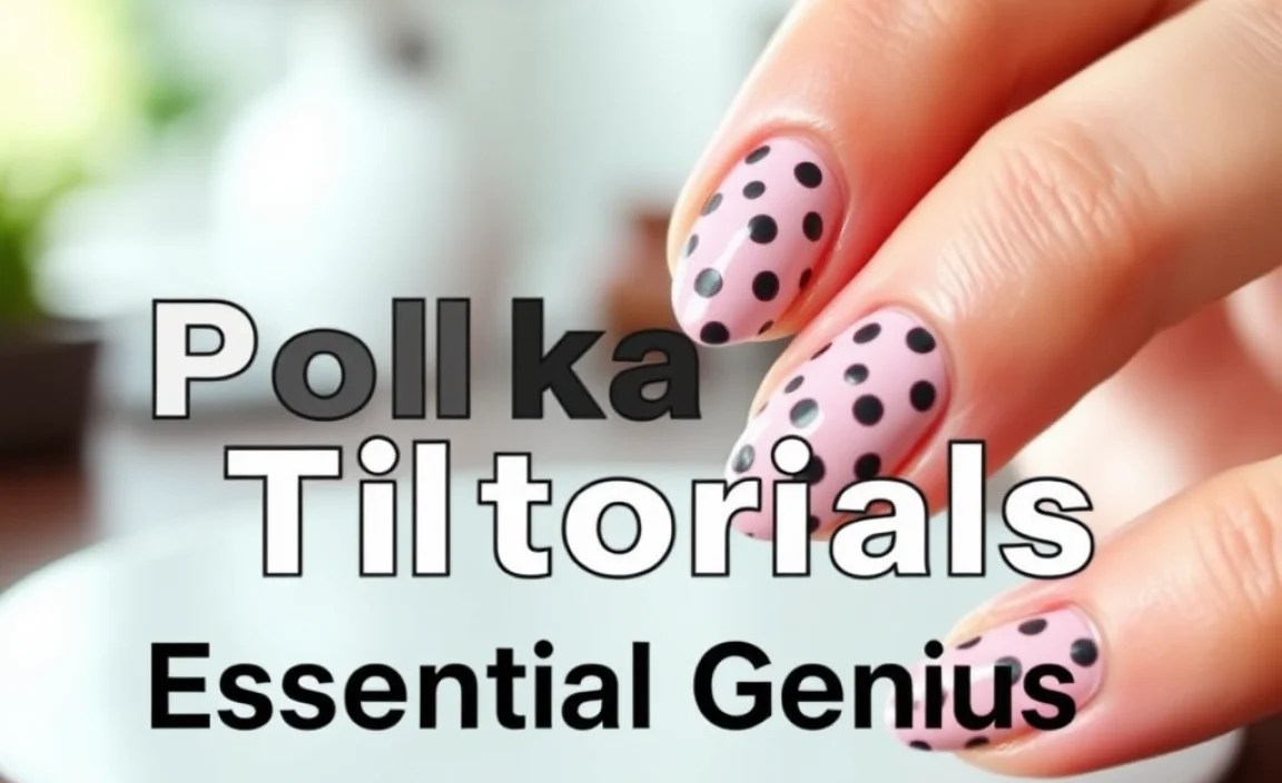 Polka Dot Nail Tutorials: Essential Genius