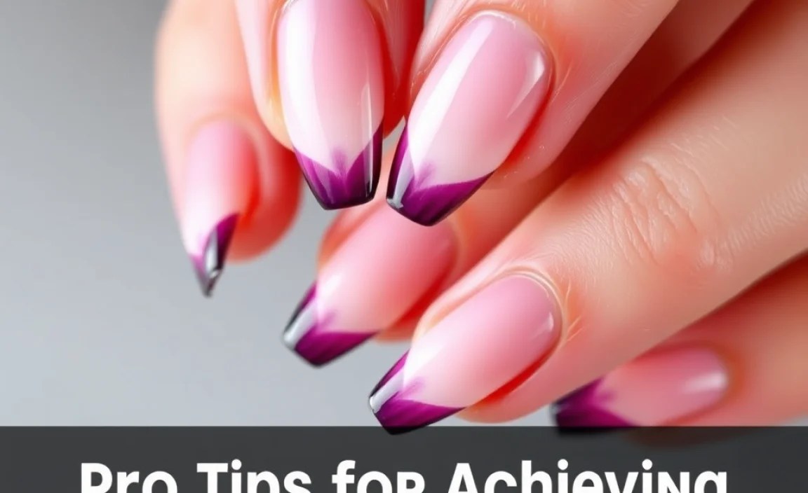 Pro Tips for Achieving Flawless Gradient Tips