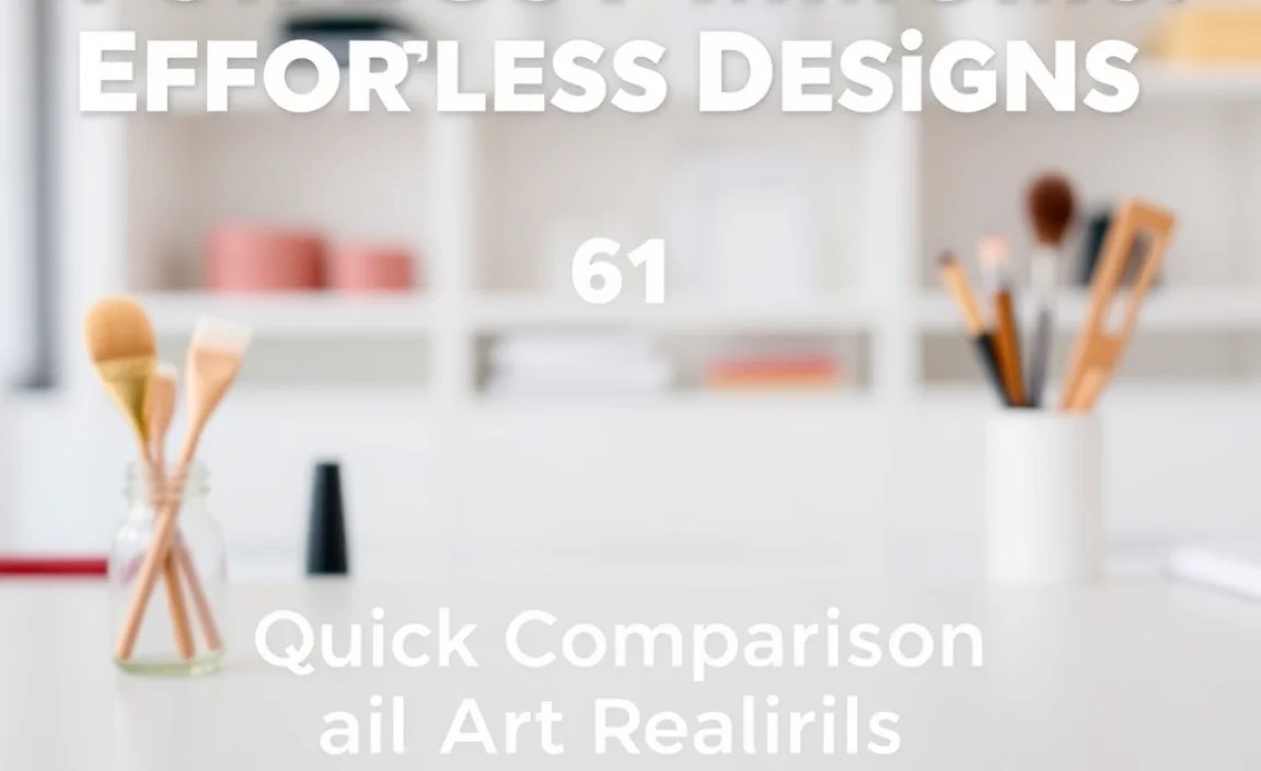 Quick Comparison: Nail Art Tool Essentials
