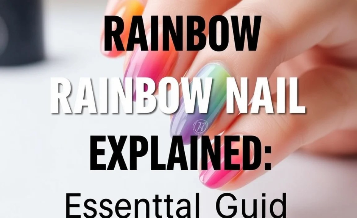 Rainbow Nail Designs Explained: Essential Guide