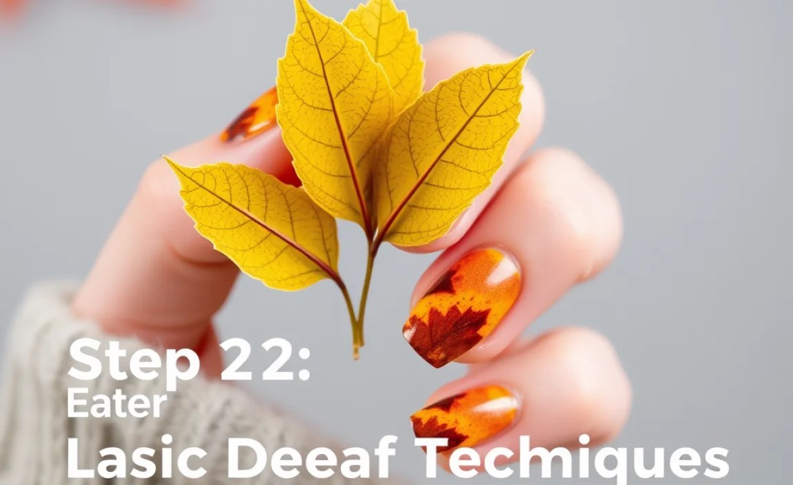 Step 2: Mastering Basic Leaf Design Techniques (Beginner-Friendly!)