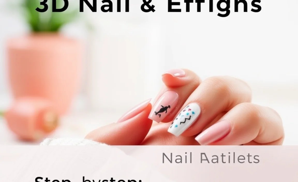 Step-by-Step: Creating Basic 3D Nail Designs