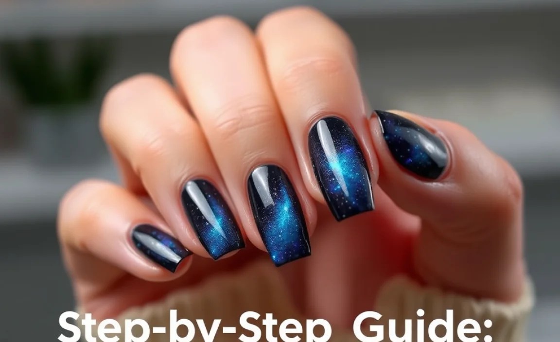 Step-by-Step Guide: Creating Basic Comet Nails